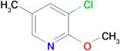 3-Chloro-2-methoxy-5-methylpyridine