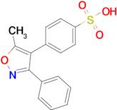 4-(5-Methyl-3-phenylisoxazol-4-yl)benzenesulfonic acid