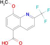 8-Methoxy-2-(trifluoromethyl)quinoline-5-carboxylic acid