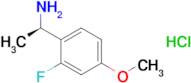 (R)-1-(2-Fluoro-4-methoxyphenyl)ethanamine hydrochloride