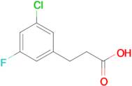 3-(3-Chloro-5-fluorophenyl)propionic acid