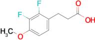 3-(2,3-Difluoro-4-methoxyphenyl)propanoic acid