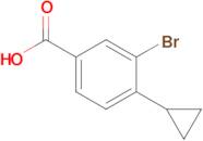 3-Bromo-4-cyclopropylbenzoic acid