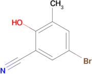 5-Bromo-2-hydroxy-3-methylbenzonitrile