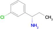 (S)-1-(3-Chlorophenyl)propan-1-amine