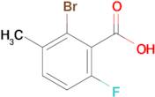 2-Bromo-6-fluoro-3-methylbenzoic acid