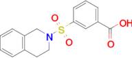 3-((3,4-Dihydroisoquinolin-2(1H)-yl)sulfonyl)benzoic acid