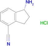 (R)-1-Amino-2,3-dihydro-1H-indene-4-carbonitrile hydrochloride