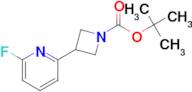 Tert-Butyl 3-(6-fluoropyridin-2-yl)azetidine-1-carboxylate