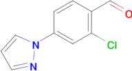 2-Chloro-4-(1H-pyrazol-1-yl)benzaldehyde