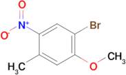 1-Bromo-2-methoxy-4-methyl-5-nitrobenzene