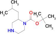 tert-Butyl 2-isobutylpiperazine-1-carboxylate