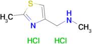 N-Methyl-1-(2-methylthiazol-4-yl)methanamine dihydrochloride