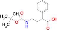 4-((tert-Butoxycarbonyl)amino)-2-phenylbutanoic acid