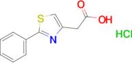 2-(2-Phenylthiazol-4-yl)acetic acid hydrochloride