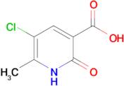 5-Chloro-2-hydroxy-6-methylnicotinic acid