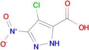 4-Chloro-5-nitro-1H-pyrazole-3-carboxylic acid