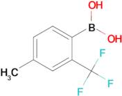 (4-Methyl-2-(trifluoromethyl)phenyl)boronic acid