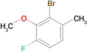 2-Bromo-4-fluoro-3-methoxy-1-methylbenzene