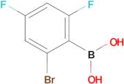 (2-Bromo-4,6-difluorophenyl)boronic acid