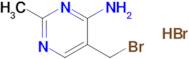 5-(Bromomethyl)-2-methylpyrimidin-4-amine hydrobromide