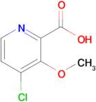 4-Chloro-3-methoxypicolinic acid