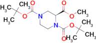 (S)-1,4-Di-tert-butyl 2-methyl piperazine-1,2,4-tricarboxylate