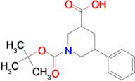 1-(tert-Butoxycarbonyl)-5-phenylpiperidine-3-carboxylic acid