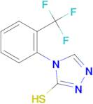 4-(2-(Trifluoromethyl)phenyl)-4H-1,2,4-triazole-3-thiol