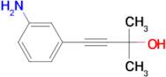 4-(3-Aminophenyl)-2-methylbut-3-yn-2-ol