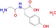 (S)-2-(2-Aminoacetamido)-3-(4-hydroxyphenyl)propanoic acid hydrate