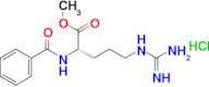 (S)-Methyl 2-benzamido-5-guanidinopentanoate hydrochloride