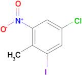 5-Chloro-1-iodo-2-methyl-3-nitrobenzene