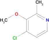 4-Chloro-3-methoxy-2-methylpyridine