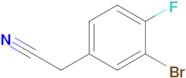 2-(3-Bromo-4-fluorophenyl)acetonitrile