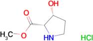 (2S,3R)-Methyl 3-hydroxypyrrolidine-2-carboxylate hydrochloride