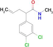 2-(3,4-Dichlorophenyl)-N-methylpent-4-enamide