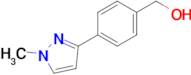 (4-(1-Methyl-1H-pyrazol-3-yl)phenyl)methanol