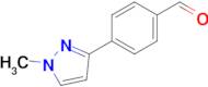 4-(1-Methyl-1H-pyrazol-3-yl)benzaldehyde