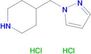 4-((1H-Pyrazol-1-yl)methyl)piperidine dihydrochloride