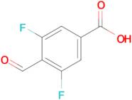 3,5-Difluoro-4-formylbenzoic acid