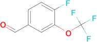 4-Fluoro-3-(trifluoromethoxy)benzaldehyde