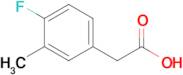 2-(4-Fluoro-3-methylphenyl)acetic acid