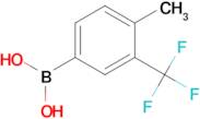(4-Methyl-3-(trifluoromethyl)phenyl)boronic acid