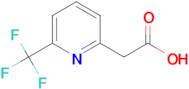 2-(6-(Trifluoromethyl)pyridin-2-yl)acetic acid