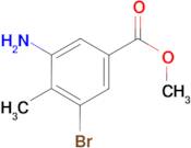 3-Amino-5-bromo-4-methyl-benzoic acid methyl ester