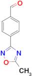 4-(5-methyl-1,2,4-oxadiazol-3-yl)benzaldehyde