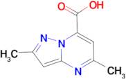 2,5-dimethylpyrazolo[1,5-a]pyrimidine-7-carboxylic acid