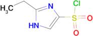 2-ethyl-1H-imidazole-4-sulfonyl chloride