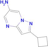 2-Cyclobutylpyrazolo[1,5-a]pyrimidin-6-amine